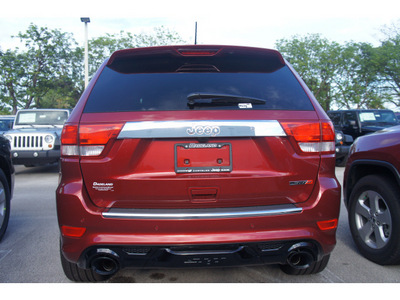 jeep grand cherokee 2012 red suv srt8 gasoline 8 cylinders 4 wheel drive automatic 33157