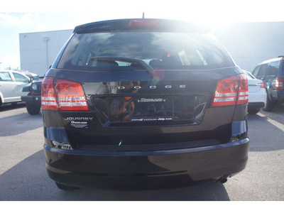 dodge journey 2012 black american value package gasoline 4 cylinders front wheel drive automatic 33157