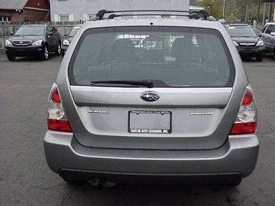 subaru forester 2007 gray wagon 2 5 x gasoline 4 cylinders all whee drive automatic 06019