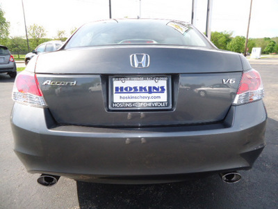 honda accord 2009 dk  gray sedan ex l v6 gasoline 6 cylinders front wheel drive automatic 60007