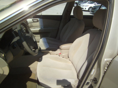 kia optima 2007 beige sedan lx gasoline 4 cylinders front wheel drive automatic 75503