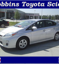 toyota prius 2010 silver iii hybrid 4 cylinders front wheel drive automatic 75503
