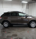 lincoln mkx 2011 lt  brown suv gasoline 6 cylinders front wheel drive automatic 76108