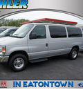 ford e series wagon 2011 ingot silver van e 350 sd xlt flex fuel 8 cylinders rear wheel drive automatic with overdrive 07724