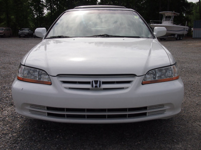 honda accord 2002 white sedan ex gasoline 4 cylinders front wheel drive automatic 27569