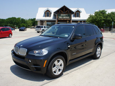 bmw x5 2011 black xdrive35d diesel 6 cylinders all whee drive automatic 76087