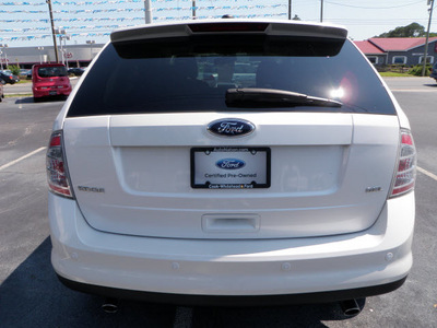 ford edge 2009 white suv sel gasoline 6 cylinders front wheel drive automatic 32401