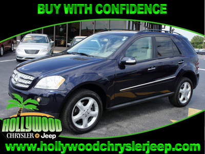 mercedes benz m class 2008 blue suv ml350 gasoline 6 cylinders 4 wheel drive automatic 33021
