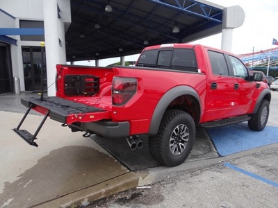 ford f 150 2012 red svt raptor gasoline 8 cylinders 4 wheel drive 6 speed automatic 77388