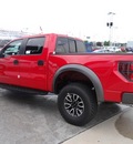 ford f 150 2012 red svt raptor gasoline 8 cylinders 4 wheel drive 6 speed automatic 77388