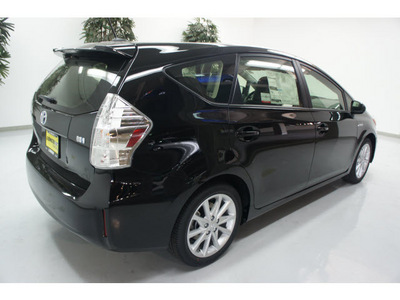 toyota prius v 2012 black wagon five hybrid 4 cylinders front wheel drive automatic 91731