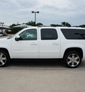 chevrolet suburban 2012 white suv lt flex fuel 8 cylinders 4 wheel drive automatic 76087