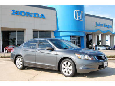 honda accord 2010 dk  gray sedan ex l w navi gasoline 4 cylinders front wheel drive automatic 77065