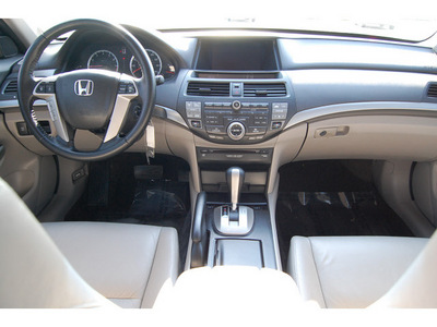 honda accord 2010 dk  gray sedan ex l w navi gasoline 4 cylinders front wheel drive automatic 77065