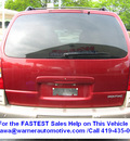 pontiac montana 2003 maroon van gasoline 6 cylinders front wheel drive automatic 45840