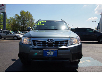 subaru forester 2011 lt  green wagon 2 5x premium gasoline 4 cylinders all whee drive not specified 07701