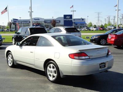 toyota camry 2001 silver coupe solara sle gasoline 6 cylinders dohc front wheel drive automatic with overdrive 60462