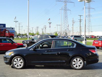 honda accord 2008 black sedan ex l gasoline 4 cylinders front wheel drive automatic with overdrive 60462