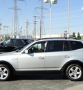 bmw x3 2007 silver suv awd gasoline 6 cylinders all whee drive automatic with overdrive 60462