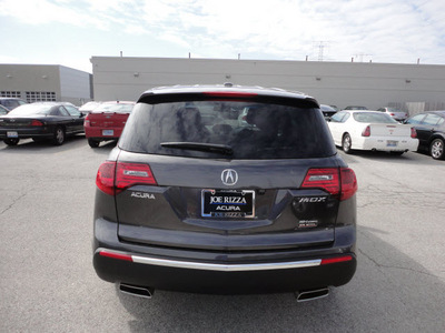 acura mdx 2012 dk  gray suv tech awd gasoline 6 cylinders all whee drive automatic with overdrive 60462