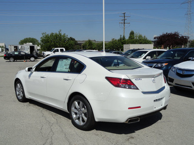 acura tl 2012 white sedan tech gasoline 6 cylinders front wheel drive automatic with overdrive 60462