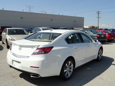 acura tl 2012 white sedan tech gasoline 6 cylinders front wheel drive automatic with overdrive 60462