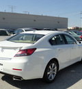 acura tl 2012 white sedan tech gasoline 6 cylinders front wheel drive automatic with overdrive 60462