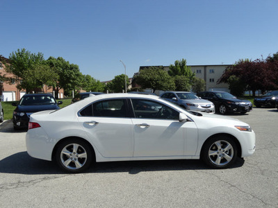 acura tsx 2012 white sedan gasoline 4 cylinders front wheel drive automatic with overdrive 60462