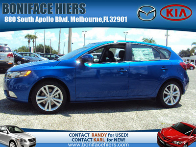 kia forte 2012 blue hatchback sx w sunroof gasoline 4 cylinders front wheel drive automatic 32901