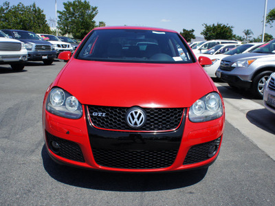 volkswagen gti 2006 red hatchback gasoline 4 cylinders front wheel drive automatic 91761