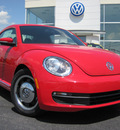 volkswagen beetle 2012 red hatchback 2 5 pzev gasoline 5 cylinders front wheel drive 6 speed automatic 46410