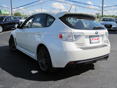 subaru impreza wrx 2011 white wagon gasoline 4 cylinders all whee drive 5 speed manual 46410