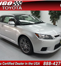 scion tc 2012 silver coupe gasoline 4 cylinders front wheel drive 6 speed manual 91731
