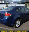 ford focus 2009 blue sedan se gasoline 4 cylinders front wheel drive automatic with overdrive 98632