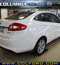 ford fiesta 2011 white sedan sel gasoline 4 cylinders front wheel drive automatic 98632