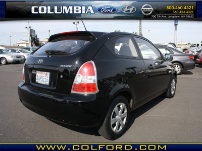 hyundai accent 2010 black hatchback gs gasoline 4 cylinders front wheel drive 5 speed manual 98632