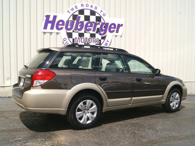 subaru outback 2008 brown wagon gasoline 4 cylinders all whee drive automatic 80905