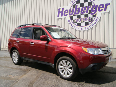 subaru forester 2011 paprika red 2 5x premium gasoline 4 cylinders all whee drive automatic 80905