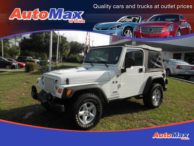 jeep wrangler 2006 white suv x gasoline 6 cylinders 4 wheel drive 6 speed manual 34474