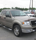 ford f 150 2004 beige xlt gasoline 8 cylinders 4 wheel drive automatic with overdrive 62863