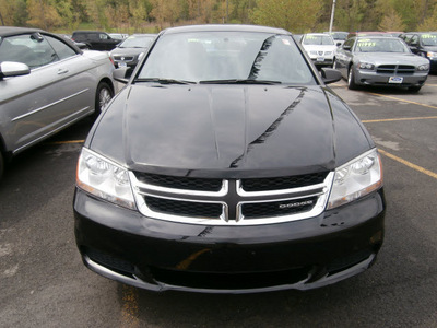 dodge avenger 2011 black sedan gasoline 4 cylinders front wheel drive automatic 13502