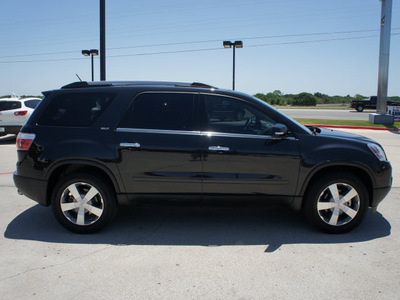 gmc acadia 2011 black suv slt gasoline 6 cylinders front wheel drive automatic 76087