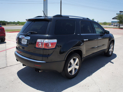 gmc acadia 2011 black suv slt gasoline 6 cylinders front wheel drive automatic 76087