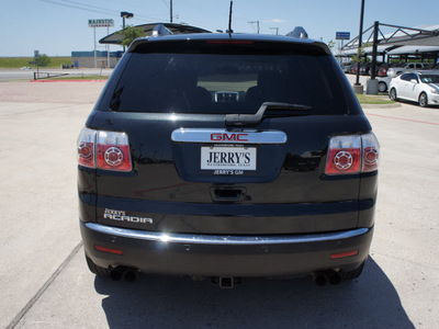 gmc acadia 2011 black suv slt gasoline 6 cylinders front wheel drive automatic 76087