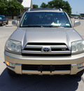 toyota 4runner 2004 gold suv limited gasoline 8 cylinders 4 wheel drive automatic 76087