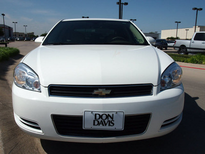 chevrolet impala 2008 white sedan ls flex fuel 6 cylinders front wheel drive automatic 76018