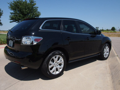 mazda cx 7 2008 black suv gasoline 4 cylinders automatic 76018