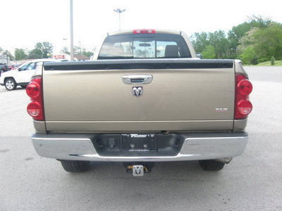 dodge ram pickup 1500 2008 beige pickup truck slt gasoline 8 cylinders rear wheel drive automatic with overdrive 45840