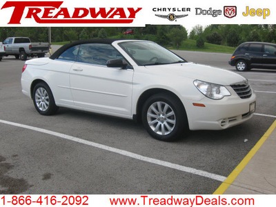 chrysler sebring 2010 white lx gasoline 4 cylinders front wheel drive automatic 45840