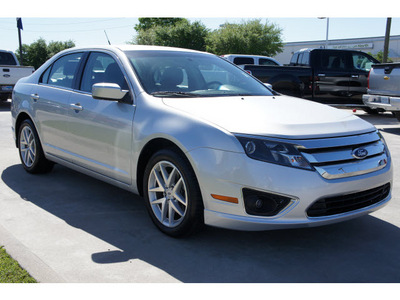 ford fusion 2011 silver sedan sel flex fuel 6 cylinders front wheel drive automatic 77090